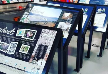 Podium custom sign maker