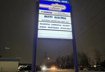 Pylonsign ledretrofit