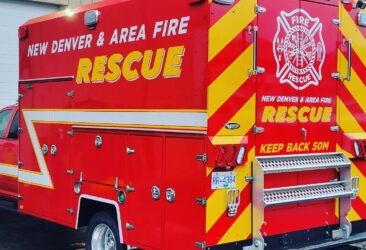 Reflective emergency vehicle graphics jafa signs