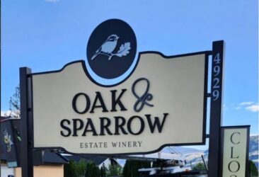 Winery signs okanagan jafa signs