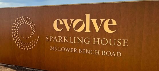 Winery signage okanagan evolve