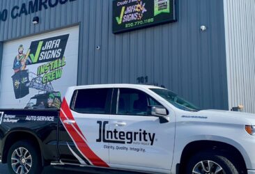 Truck wrap penticton jafa signs