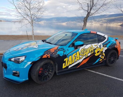 Jafa signs car wraps