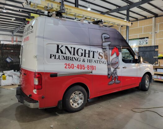 Knight Plumbing wrap