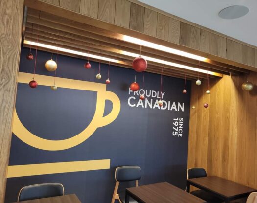 Second Cup Inteior Wall Mural