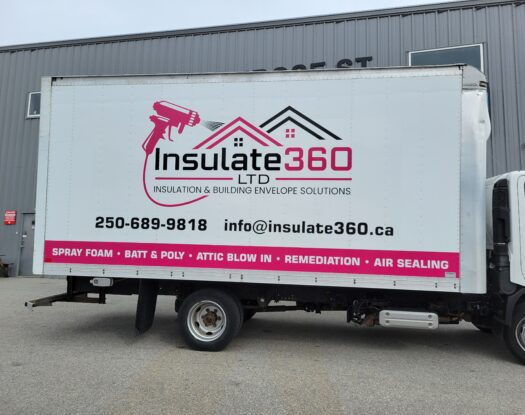 Insulate van wrap