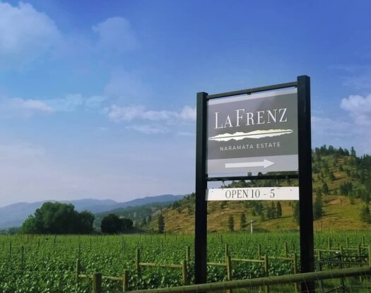 Narmata winery sign jafa signs