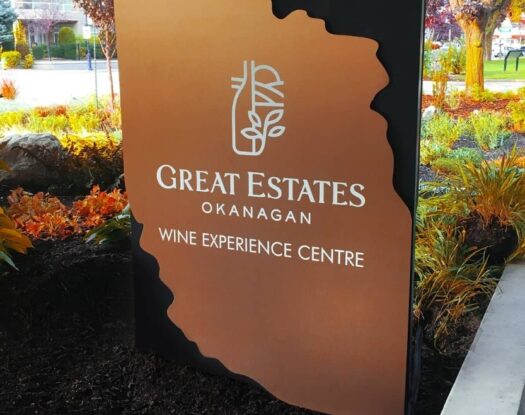 Winery signs okanagan jafa signs